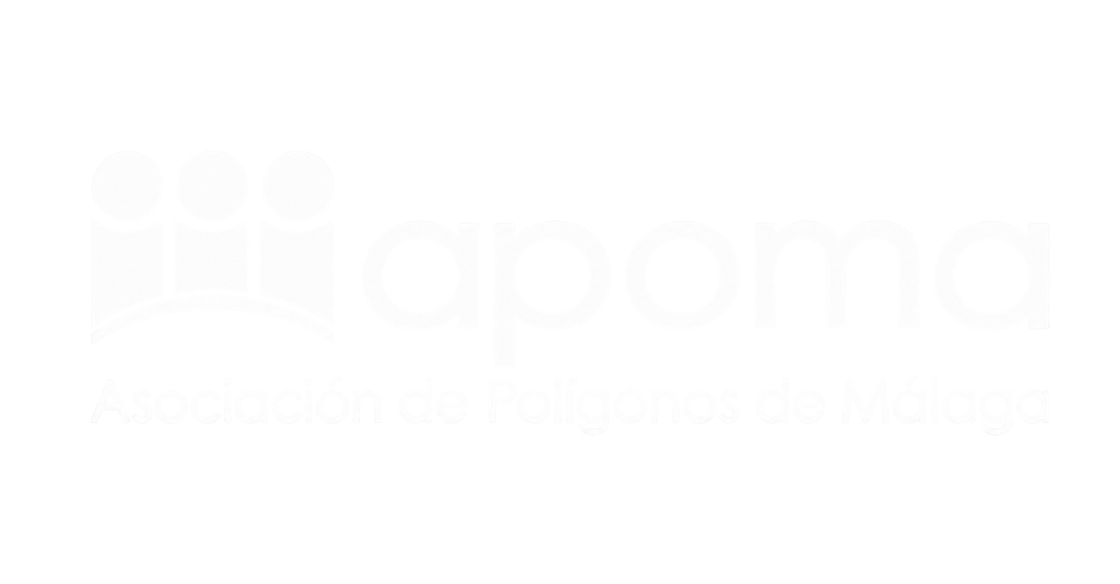 Logotipo de APOMA, Asociación de Polígonos de Málaga